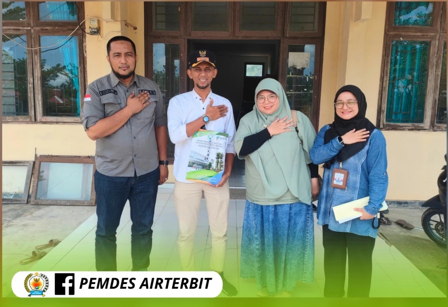 Memperkuat hubugan Akademik dan Desa: Pemerintah Desa Air Terbit Jalin Kerja Sama dengan Poltekkes Kemenkes Riau
